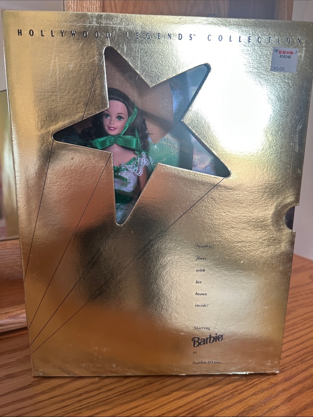 Barbie Hollywood Legends Collection Green-Accented Scarlett O’Hara doll